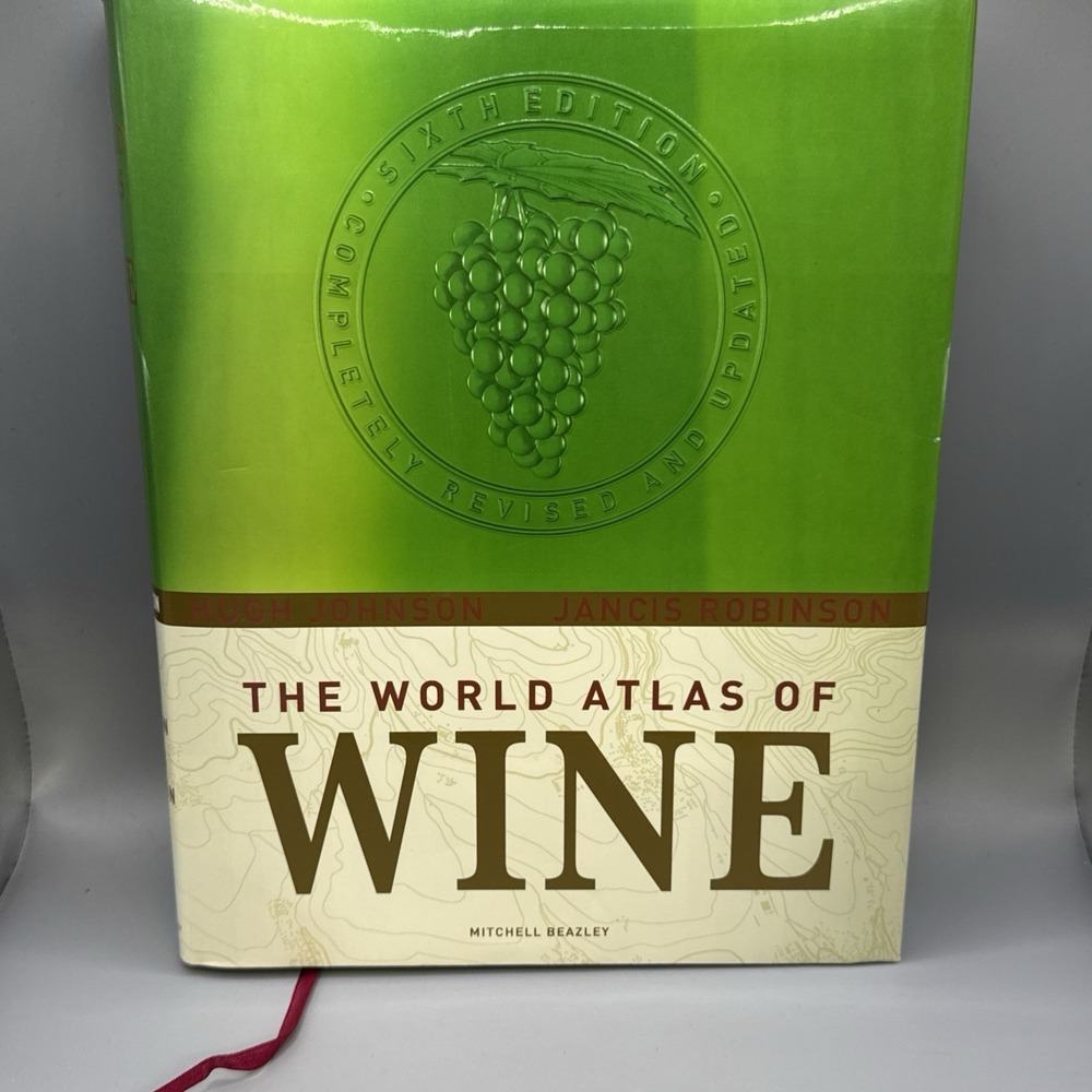 The World Atlas of Wine - Hugh Johnson and Jancis Robinson (Sixth ed. Hardcover)